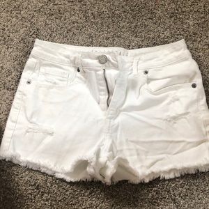 White high shorts